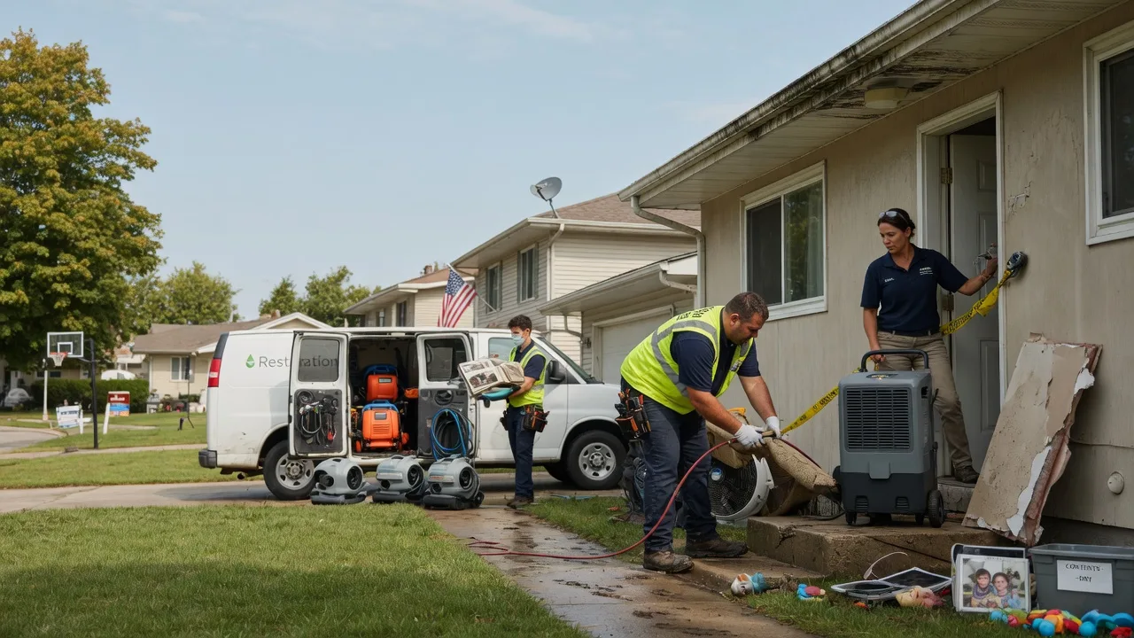Water Damage Restoration in Hallett, OK near me